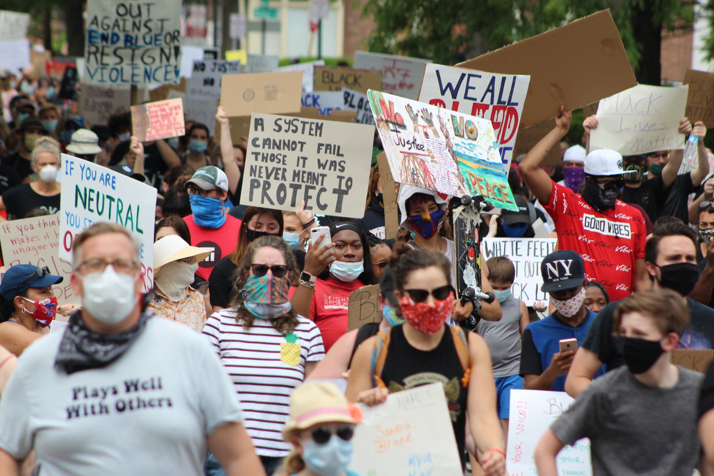 Phoenixville Unfiltered 2020 "Peace for Equality" Demonstration March & Protest