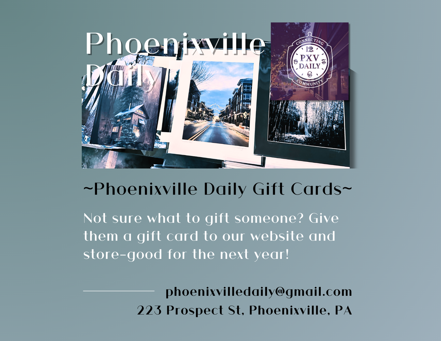 Phoenixville Daily Gift Card