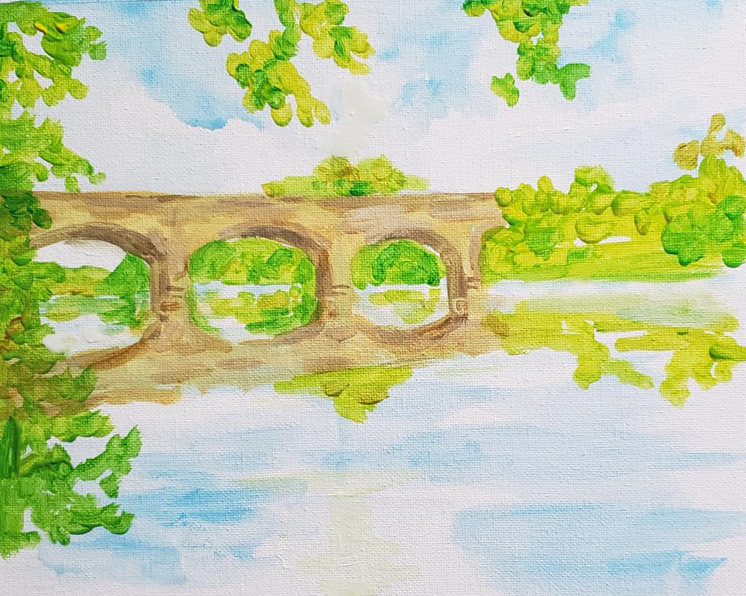 Guided PXV Railroad Arch Bridge Paint Class With Brooke Steytler