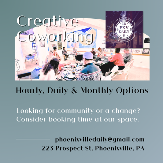 Phoenixville Creative Coworking Workspace