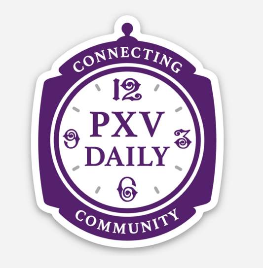 PXV Daily Die-Cut Sticker